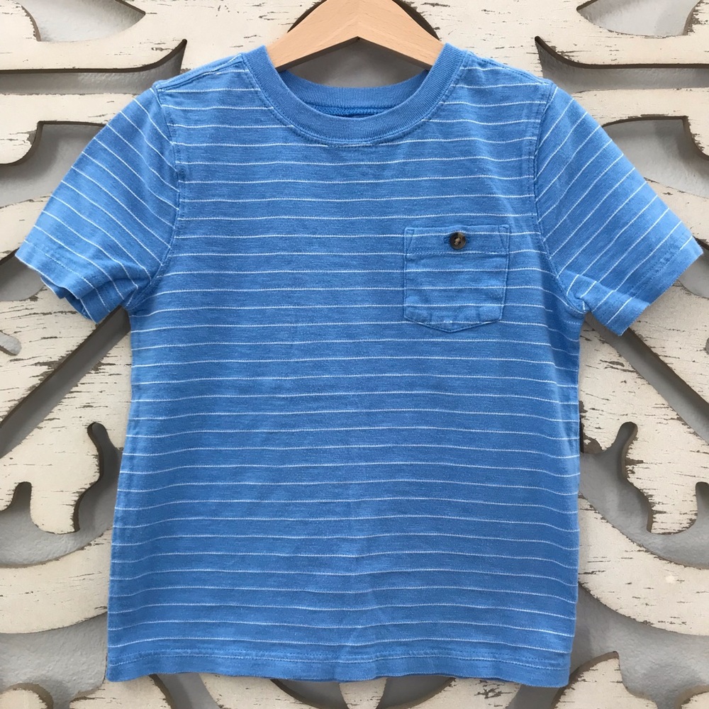 Old Navy casual striped casual short sleeve shirt